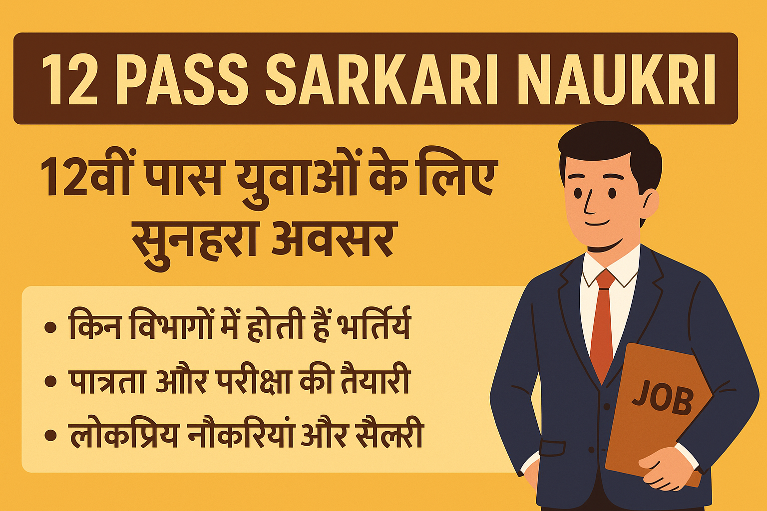 12 Pass Sarkari Naukri