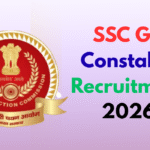 SSC GD Constable Recruitment 2026