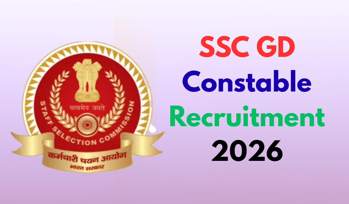 SSC GD Constable Recruitment 2026